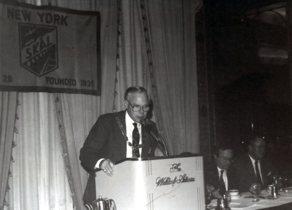 Feb 22, 1990; Waldorf Astoria; Bill Pullen, NASC President