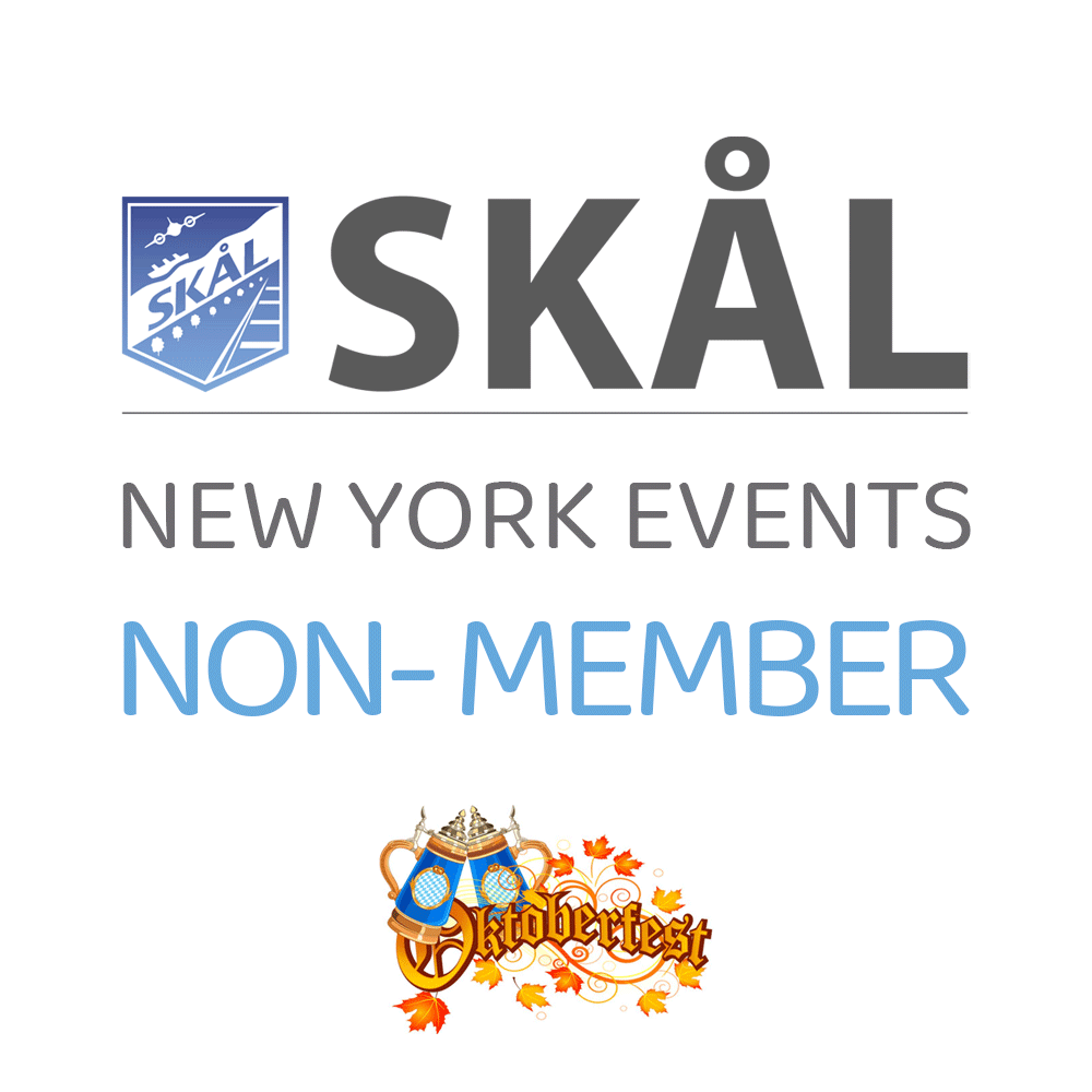 Skål Club New York - Oktoberfest Dinner (NEROKT) - Non Members Rate